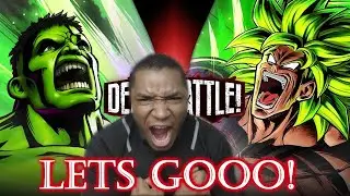 Hulk VS Broly (Marvel VS Dragon Ball) | DEATH BATTLE! REACTION