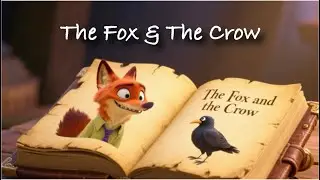Classic Children's Story: The Fox and the Crow 🦊🐦 | A Classic Moral Story for Kids