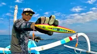 IKANNYA GANAS KALAU LIHAT JIG WARNA INI !!!