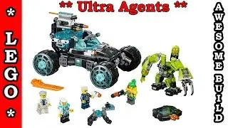 Lego Ultra Agents Build Review - 70169 Agent Stealth Patrol