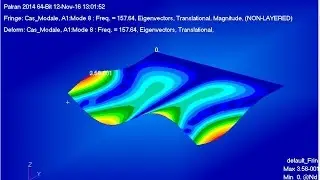 MSC PATRAN NASTRAN _ Analyse modale
