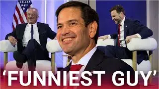 Marco Rubio crowned &lsquo;funniest guy&rsquo; in Trump&rsquo;s cabinet by RFK Jr and JD Vance