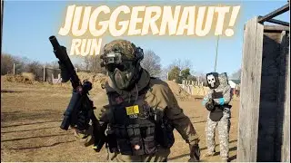 Run Away! Airsoft Juggernaut | KWA TK.45 Gameplay | Black Ops Airsoft Bristol, WI