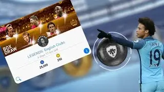 BlackBall Tricks In LEGENDS: English Clubs Box Draw | PES 2019 MOBILE