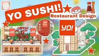 YO SUSHI! 🍱🍣🥢 RESTAURANT DESIGN 🥢 TOCA BOCA WORLD 🌍 