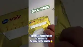 #europe#food#baking#easy#butter#margarine#cooking#packing#measuring#sm&ouml;r#swedish#idea#best#salt