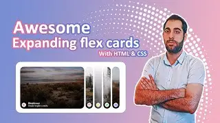Creating Awesome expanding flex cards with HTML, CSS and JQuery