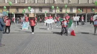 A Ferrara la protesta di luna park e circhi chiusi da un anno per la pandemia