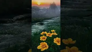 Peaceful Hills Nature Morning Status #shorts #softpeace