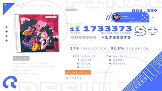 UNBEATABLE (Arcade) - Loner [Hard, Lv 11] - S+ Full Combo [Critical]