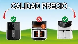Las 5 MEJORES Freidoras de Aire BUENAS y BARATAS EN AMAZON 😱✅ 2025