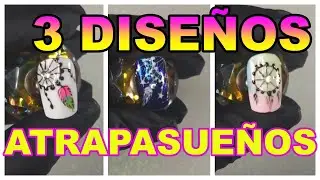 COMO hacer ATRAPASUEÑOS EN UÑAS ♦\\ (3 Diseños!!) )♦