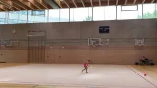 Luzie Riva L. Gaumeisterschaften 2017 RSG KLK8 Ball