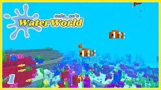 Minecraft, but it's All Ocean! | WaterWorld | ep. 1