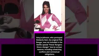WHERE WAS AMY JO JOHNSON IN POWER RANGERS ONCE & ALWAYS #powerrangers #chagpt