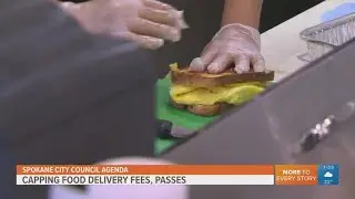 Spokane City Council approves cap on food delivery fees