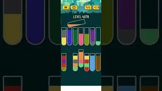 water sort puzzle - level 4079