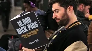 FAKE BOOK COVER SUBWAY PRANK!