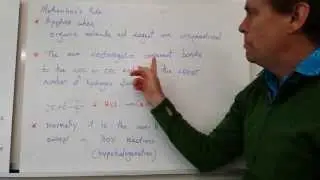 Addition Reactions - Markovnikov's Rule