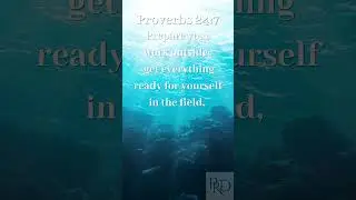 WISDOM, LOVE and RESPECT! | Pray Read Routine | Pray Read Daily | Proverbs 24:7
