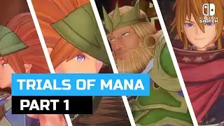 Trials of Mana Demo Switch Gameplay Walkthrough Part 1