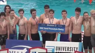 MIAA HIGH SCHOOL SWIMMING STATE CHAMPIONSHIP BOYS D1 & D2 BACKSTROKE AND BREASTROKE AND 4FREE RELAY