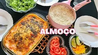 ALMOÇO: LASANHA DE FRANGO SIMPLES
