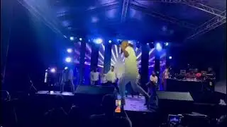 Energetic Performance: Colifix Summersaults Onstage at NdiMulokole Festival