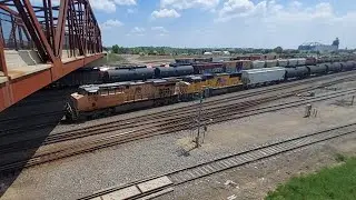 Railfanning BNSF Northtown Yard & Minneapolis Junction Minneapolis,Minnesota 06/01/2023