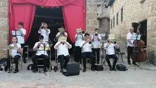 Cobla La Principal de Porqueres 2021 08 15 - La Santa Espina - Puigpardines, La Vall d'en Bas
