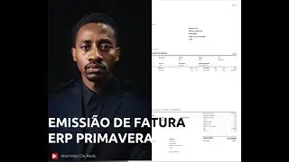 COMO CRIAR UMA FA (FATURA) EPR PRIMAVERA
