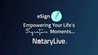 eSign by NotaryLive: Unlimited Legally Binding Electronic Signatures That Scale