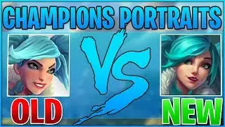 PALADINS: Champions Portraits OLD VS NEW