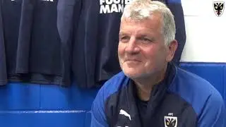 Glyn on what it means to him to be Wimbledon manager