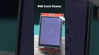 2.8 inch TFT RGB LCD Module with Touch | #electronics #arduino
