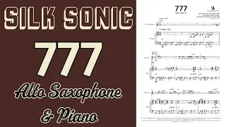 777 sheet music | Alto sax & piano