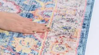 Blue & Light Grey Bristol Rug by Safavieh - BTL361C