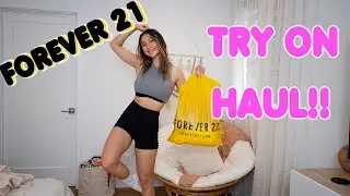 FOREVER 21 TRY ON HAUL: Spring/ Summer clothing 2022 - What I got from there Memorial Day sale!
