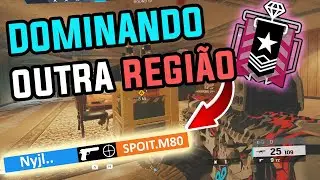 Como Um PRO PLAYER *DOMINA* Outra REGIÃO no Rainbow Six Siege