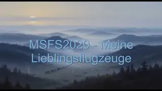 MSFS2020 - Meine Lieblingsflugzeuge