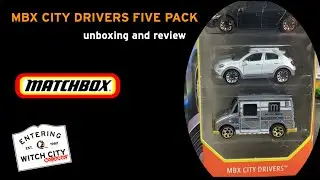 MBX City Drivers Five Pack Unboxing and review