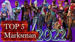 Top 5 Marksman To Push Rank In 2022 | Best Marksman For Solo Rank | Mobile Legends