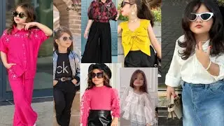 Trendy & Stylish Western Outfits for Kids2025  |New  Dress Designs for Girls 2025