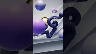 Khmer Alphabet  | អក្សរ​ ង - Letter Ngo| Typography | Loop Animation  #cinema4d  #octane