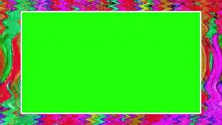 COLORFUL PICTURE FRAME GREEN SCREEN EFFECT 1075