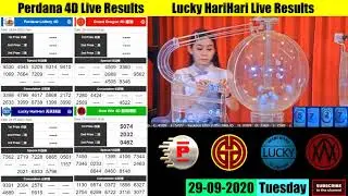 🔴29-9-2020(Tue) 4D Live Results Streaming |Cambodia 4D (G-Dragon/ New Win/ Perdana/ Lucky HariHari)