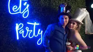 #photobooth Letreros de Neón para bodas👰📸💙| Renta y venta de letreros de neón