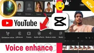 😱Voice Enhance Kaise Kare One Click Me🤯 #youtube #voice #enhance #viral #vidio #capcut #effect 