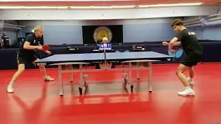 HERRELIGA, CPH - Hvidovre 1 vs. Vestegnen 1 - Mikkel Emborg vs. Patrick Skarsholm - 1. set