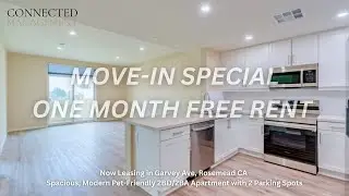 Now Leasing! 1 Month FREE RENT &ndash; Modern Pet-Friendly 2BD/2BA Apartments at Earle Place, Rosemead